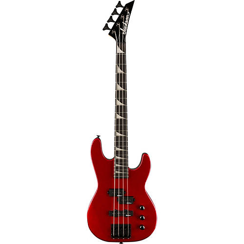 Jackson JS Series Concert Bass Minion JS1X Short-Scale Guitar Metallic Red - musicians--Friend