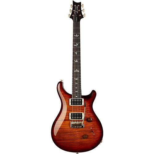 PRS Custom 24 10-Top Electric Guitar Black Gold Wraparound Burst - musicians--Friend