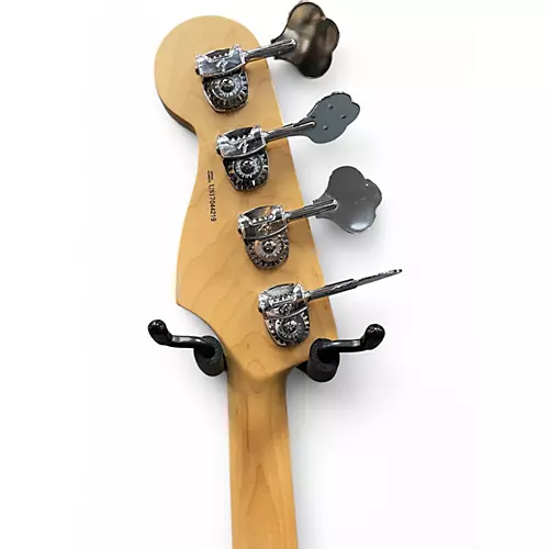 Used 2017 Fender American Professional Jazz Bass Black Electric Bass Guitar Black - musicians--Friend