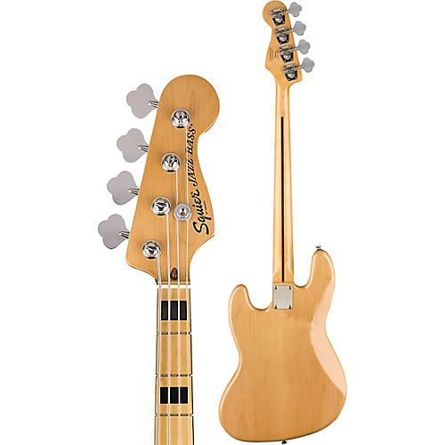 Squier Classic Vibe '70s Jazz Bass Maple Fingerboard Black - musicians--Friend