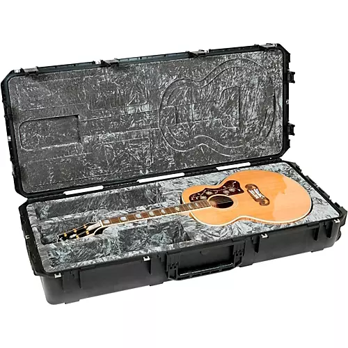 SKB iSeries Jumbo Acoustic Guitar Flight Case - musicians--Friend