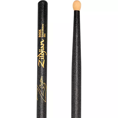 Zildjian Limited-Edition Z Custom Black Chroma Drum Sticks 5B Wood - musicians--Friend