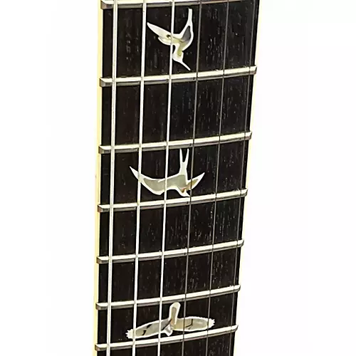 Used 2022 PRS Santana Signature Black Gold Burst Solid Body Electric Guitar Black Gold Burst - musicians--Friend