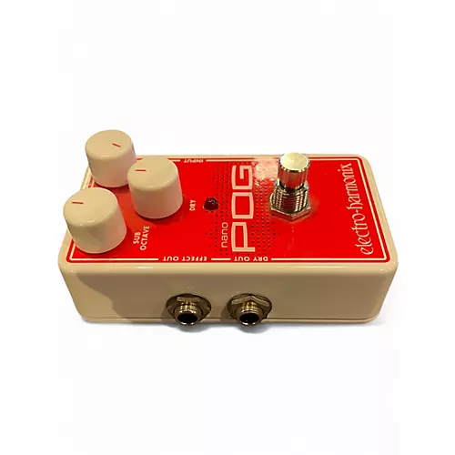 Used Electro-Harmonix Nano POG Polyphonic Octave Generator Effect Pedal - musicians--Friend