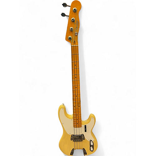 Used 2024 Fender AMERICAN VINTAGE II 1954 PRECISION BASS BLONDE Electric Bass Guitar BLONDE - musicians--Friend