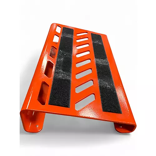 Used Gator aluminum orange Pedal Board - musicians--Friend