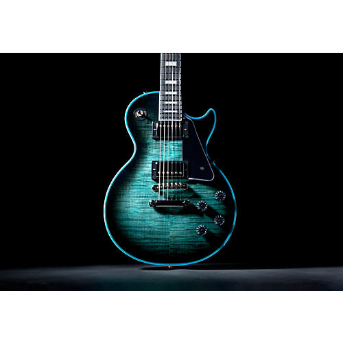 Epiphone Les Paul Custom Widow Guitar Center-Exclusive Electric Guitar Indigo Burst - musicians--Friend