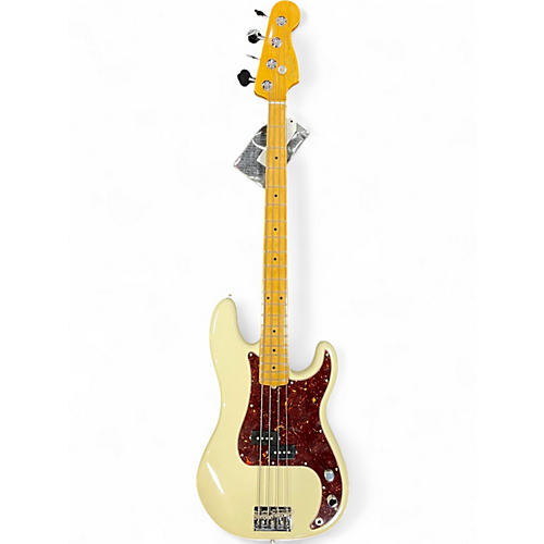 Used Fender American Professional II Precision Bass Olympic White Electric Bass Guitar Olympic White - musicians--Friend