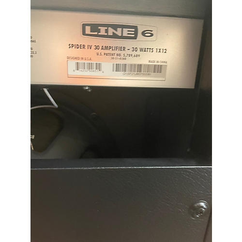 Used Line 6 Spider IV 30W 1x12 Guitar Combo Amp - musicians--Friend