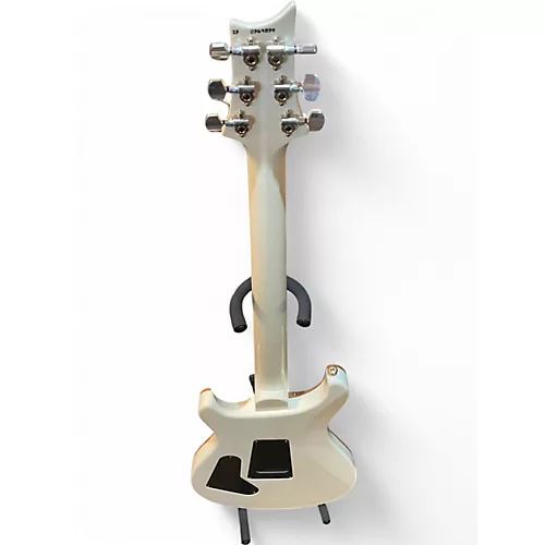Used PRS custom 24  Pearl White Solid Body Electric Guitar Pearl White - musicians--Friend