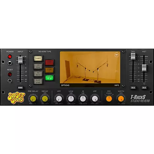 IK Multimedia T-RackS Sunset Sound Studio Reverb (Download) - musicians--Friend