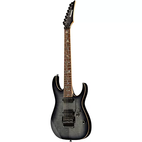 Ibanez RG8527 RG j.custom 7 String Electric Guitar Black Rutile - musicians--Friend