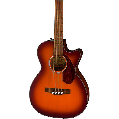 Fender CB-60SCE Acoustic-Electric Bass Guitar Black - musicians--Friend