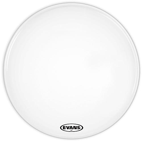 EVANS MX1 White Marching Bass Drum Head 24 in. - musicians--Friend