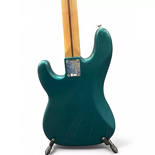 Used Fender Player Precision Bass TEAL Electric Bass Guitar TEAL - musicians--Friend