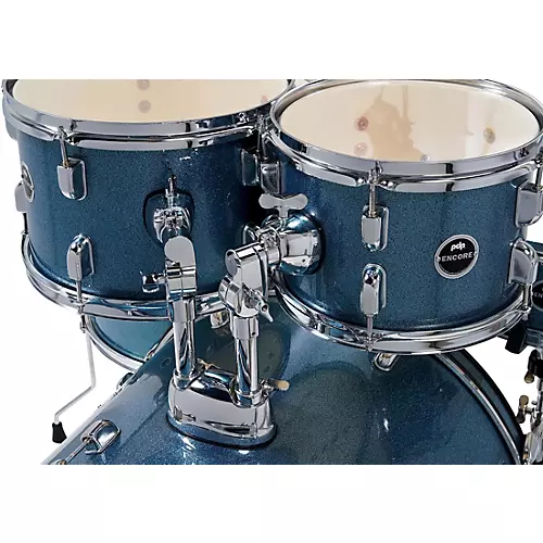 PDP by DW Encore Complete 5-Piece Drum Set With Hardware & Cymbals Azure Blue - musicians--Friend