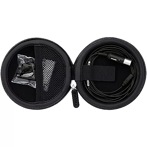 Shure UL4 UniPlex Cardioid Subminiature Lavalier Microphone With RPM400 Preamp XLR Connector Black - musicians--Friend