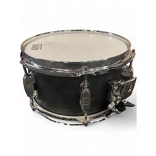 Used TAMA 10in Side Snare Black Nickel Drum Black Nickel 28 - musicians--Friend