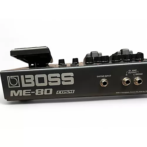 Used BOSS ME80 Guitar Multi Effect Processor - musicians--Friend