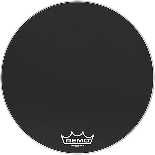 Remo Powermax Ebony Crimplock Bass Drum Head 20 in. - musicians--Friend