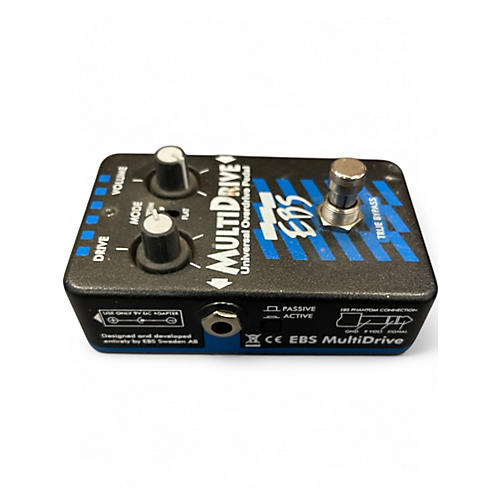 Used EBS MultiDrive Universal Overdrive Bass Effect Pedal - musicians--Friend