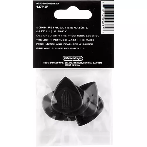 Dunlop John Petrucci Jazz 111 (6) Picks 1.5 mm - musicians--Friend