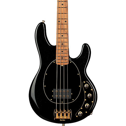 Ernie Ball Music Man StingRay Special H Electric Bass Guitar Black and Chrome - musicians--Friend