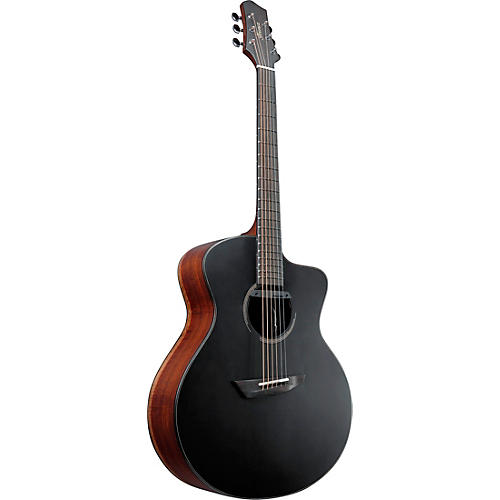 Ibanez Jon Gomm Signature Acoustic Electric Guitar Black Satin - musicians--Friend