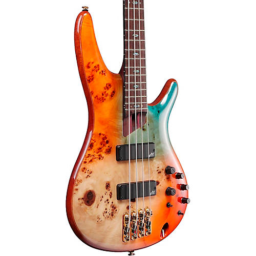 Ibanez Premium SR1600D 4-String Electric Bass Guitar Autumn Sunset Sky - musicians--Friend