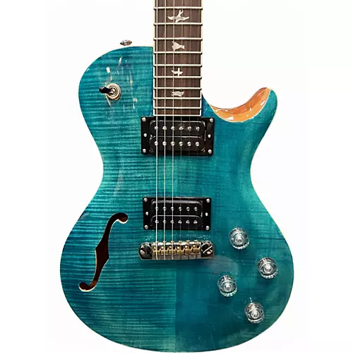 Used PRS Zach Myers Signature SE TEAL Solid Body Electric Guitar TEAL - musicians--Friend