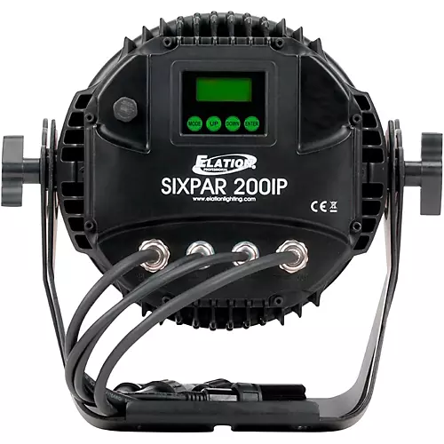 Elation SIXPAR 200 12W 6-in-1 RGBAW+UV LED Par Light - musicians--Friend