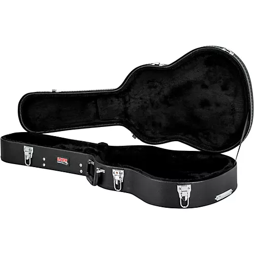 Gator GWE-Acou-3/4 Hardshell 3/4-Size Acoustic Guitar Case Black - musicians--Friend