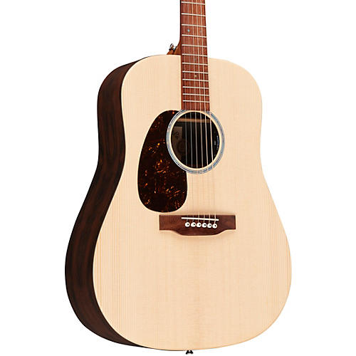 Martin DX2E Rosewood Left-Handed Dreadnought Acoustic-Electric Guitar Natural - musicians--Friend
