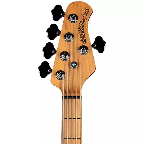 Ernie Ball Music Man StingRay5 Special HH 5-String Electric Bass Guitar Genius Gold - musicians--Friend