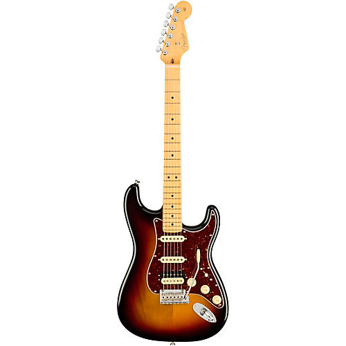 Fender American Professional II Stratocaster HSS Maple Fingerboard Electric Guitar Mystic Surf Green - musicians--Friend