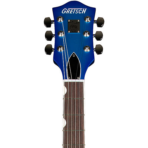 Gretsch Guitars G6120T-HR Brian Setzer Signature Hot Rod Hollowbody With Bigsby Magenta Sparkle - musicians--Friend
