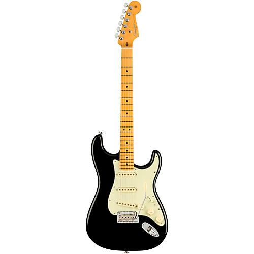 Fender American Professional II Stratocaster Maple Fingerboard Electric Guitar Black - musicians--Friend