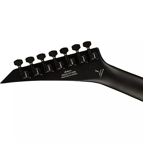 Jackson Pro Series Signature Jeff Loomis Soloist 7-String Ebony Fingerboard Electric Guitar Satin Black - musicians--Friend