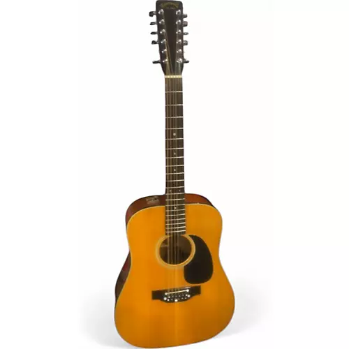 Used Takamine EF385 Natural 12 String Acoustic Electric Guitar Natural - musicians--Friend