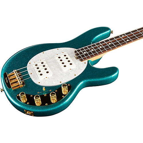 Ernie Ball Music Man StingRay Special HH Electric Bass Guitar Black and Chrome - musicians--Friend