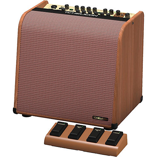 TC Helicon HARMONY V100 100 Watt 2-Channel Acoustic Amplifier with Vocal Processing Brown - musicians--Friend