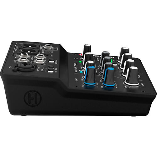 Harbinger LV7 7-Channel Analog Mixer With Gator Mixer Bag and Cables - musicians--Friend