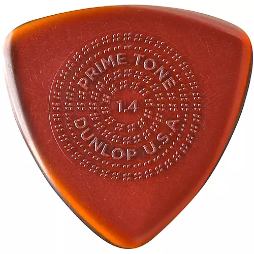 Dunlop Primetone Triangle Sculpted Plectra with Grip 3-Pack 1.4 mm - musicians--Friend