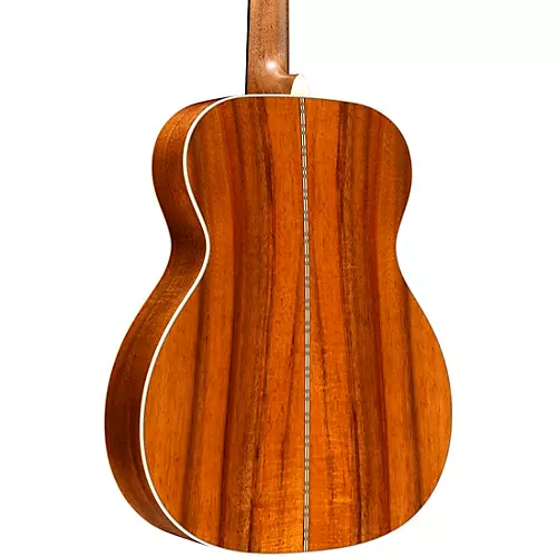 Martin Custom Shop All Flamed Koa OM Acoustic Guitar Natural - musicians--Friend