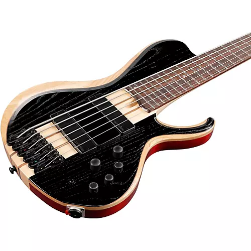 Ibanez BTB866SC 6-String Electric Bass Weathered Black Low Gloss - musicians--Friend