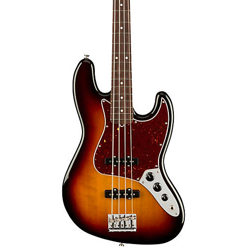Fender American Professional II Jazz Bass Rosewood Fingerboard Mercury - musicians--Friend