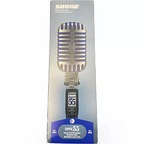 Used Shure Super 55 Dynamic Microphone - musicians--Friend