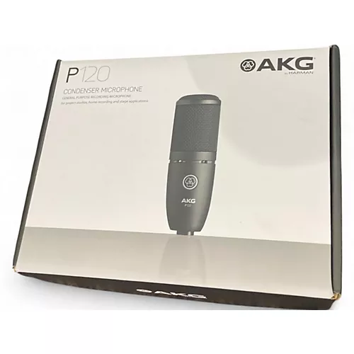 Used AKG P120 Project Studio Condenser Microphone - musicians--Friend