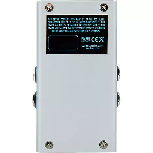 Open-Box Walrus Audio Mako D1 High-Fidelity Delay V2 Effects Pedal Condition 2 - Blemished Silver 197881301415 - musicians--Friend