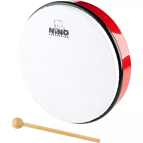 Nino Hand Drum with Beater Yellow 10 in. - musicians--Friend
